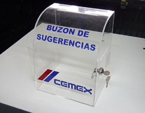 buzon acrilico bogota